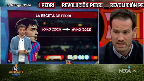 La receta de la mejoría de Pedri La receta de la mejoría de Pedri