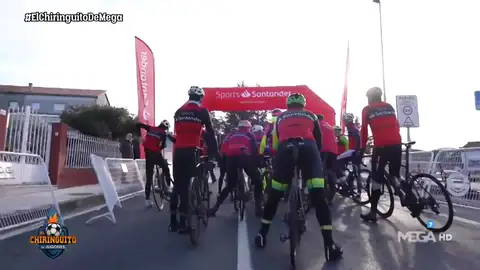 ¡El Chiringuito pedalea con Induráin! ¡El Chiringuito pedalea con Induráin!