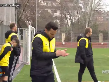 Diego Plaza, modo entrenador Diego Plaza, modo entrenador