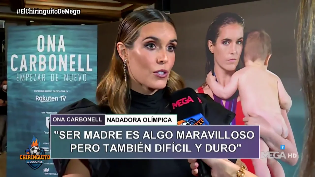 Ona Carbonell, madre y deportista de &eacute;lite