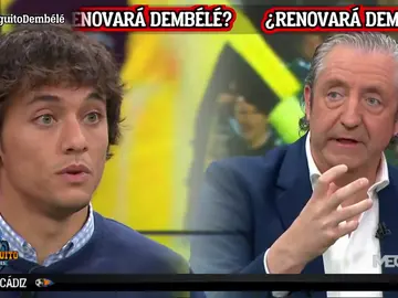 DARÍO MONTERO: "EL ENTORNO DE DEMBELÉ ESTÁ MUY CONTENTO DE QUE SOLO SE HABLE DE SU RENDIMIENTO DEPORTIVO" DARÍO MONTERO: "EL ENTORNO DE DEMBELÉ ESTÁ MUY CONTENTO DE QUE SOLO SE HABLE DE SU RENDIMIENTO DEPORTIVO"