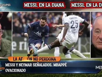 Messi y Neymar pitados, Mbappé ovacionado Messi y Neymar pitados, Mbappé ovacionado