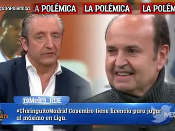 Josep Pedrerol: "Si el domingo el Barça os pinta la cara, nos vamos a reír todos" Josep Pedrerol: "Si el domingo el Barça os pinta la cara, nos vamos a reír todos"