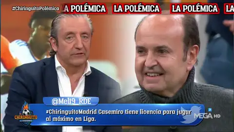 Josep Pedrerol: "Si el domingo el Barça os pinta la cara, nos vamos a reír todos" Josep Pedrerol: "Si el domingo el Barça os pinta la cara, nos vamos a reír todos"