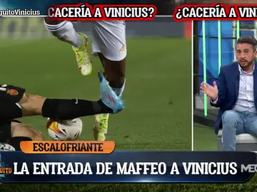 Matías Palacios: &quot;Viendo la bota de Maffeo, estoy convencido que quería hacer daño a Vinicius&quot; 