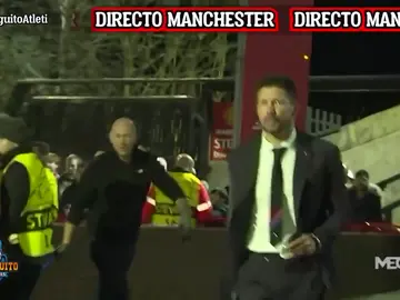 El guiño de Simeone a "El Chiringuito" El guiño de Simeone a "El Chiringuito"