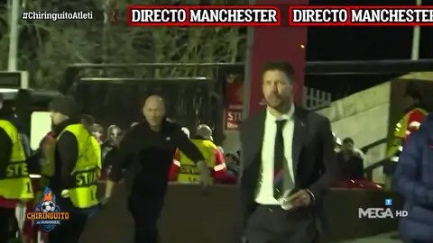El guiño de Simeone a "El Chiringuito" El guiño de Simeone a "El Chiringuito"
