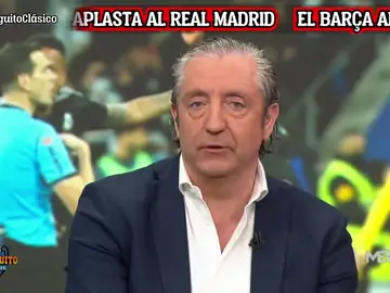 Josep Pedrerol: &quot;Mateu Lahoz, con un montón de monitores, ha sido incapaz de decirle al árbitro que esto es roja&quot;