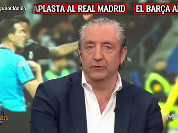 Josep Pedrerol: "Mateu Lahoz, con un montón de monitores, ha sido incapaz de decirle al árbitro que esto es roja" Josep Pedrerol: "Mateu Lahoz, con un montón de monitores, ha sido incapaz de decirle al árbitro que esto es roja"