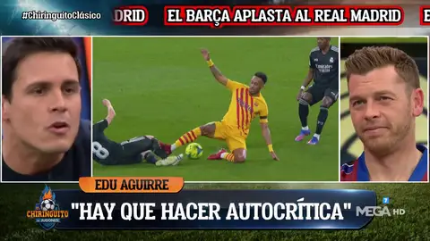 Edu Aguirre: "Mateu Lahoz no ha querido expulsar a Aubameyang" Edu Aguirre: "Mateu Lahoz no ha querido expulsar a Aubameyang"