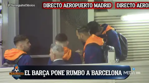 El Barça pone rumbo a Barcelona El Barça pone rumbo a Barcelona