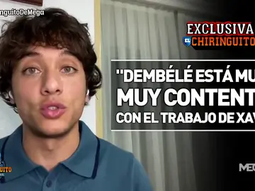 Darío Montero: "Dembelé quiere seguir en el Barça" Darío Montero: "Dembelé quiere seguir en el Barça"