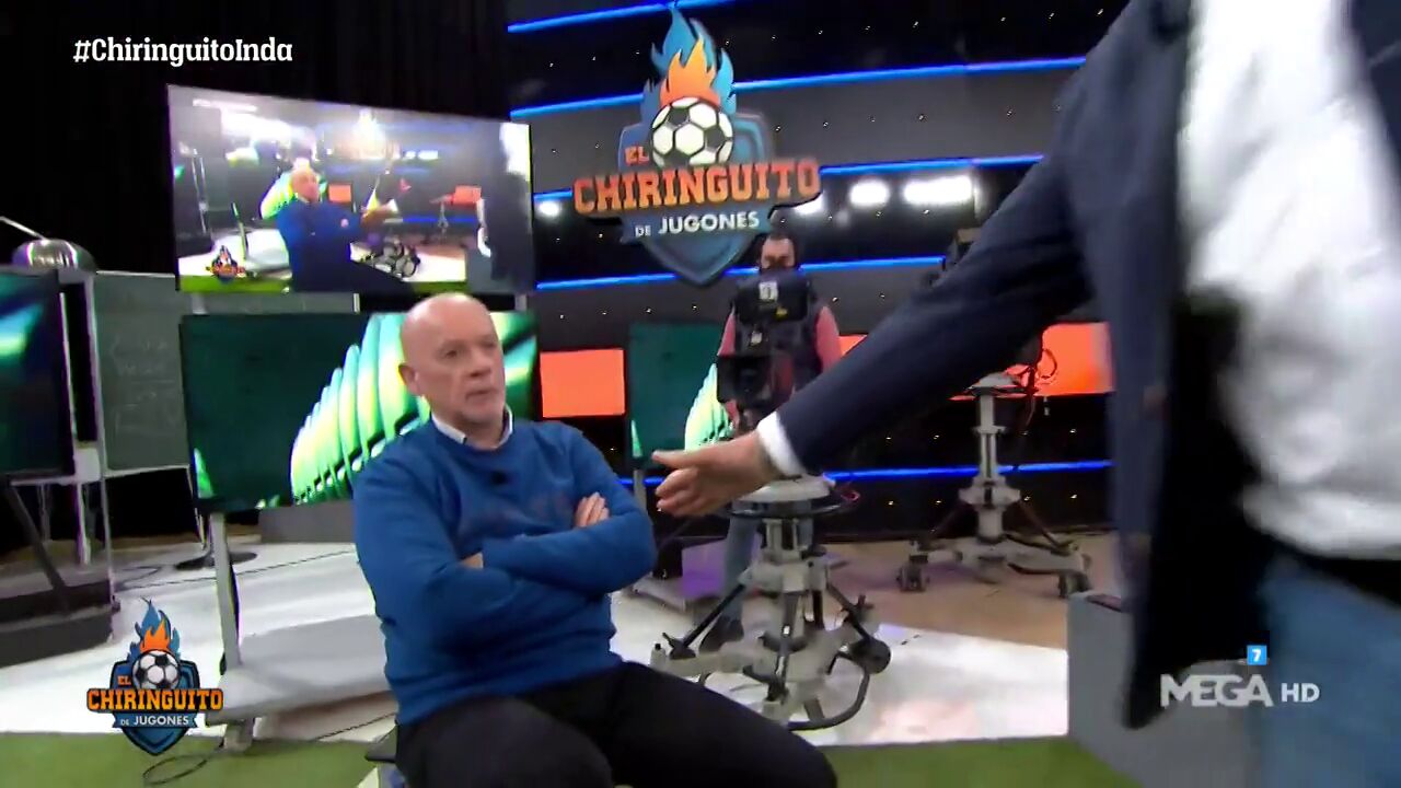 Inda no saluda a Alfredo Duro