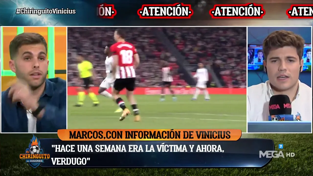 Nico Rodríguez: "¿Hay que hacerle la ola a Vinicius cada vez que te encara?" Nico Rodríguez: "¿Hay que hacerle la ola a Vinicius cada vez que te encara?"