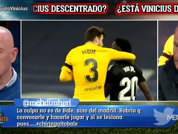 Petón: "Vinicius está crispado. Le buscan su debilidad y entra al trapo" Petón: "Vinicius está crispado. Le buscan su debilidad y entra al trapo"