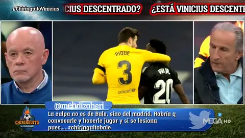 Petón: "Vinicius está crispado. Le buscan su debilidad y entra al trapo" Petón: "Vinicius está crispado. Le buscan su debilidad y entra al trapo"