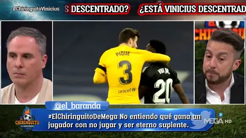Matías Palacios: "Nadie defendió a Vinicius. Ningún compañero. Se siente solo" Matías Palacios: "Nadie defendió a Vinicius. Ningún compañero. Se siente solo"
