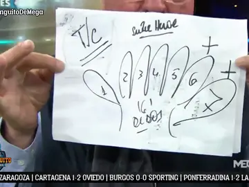 El dibujo de D'Alessandro para Courtois El dibujo de D'Alessandro para Courtois