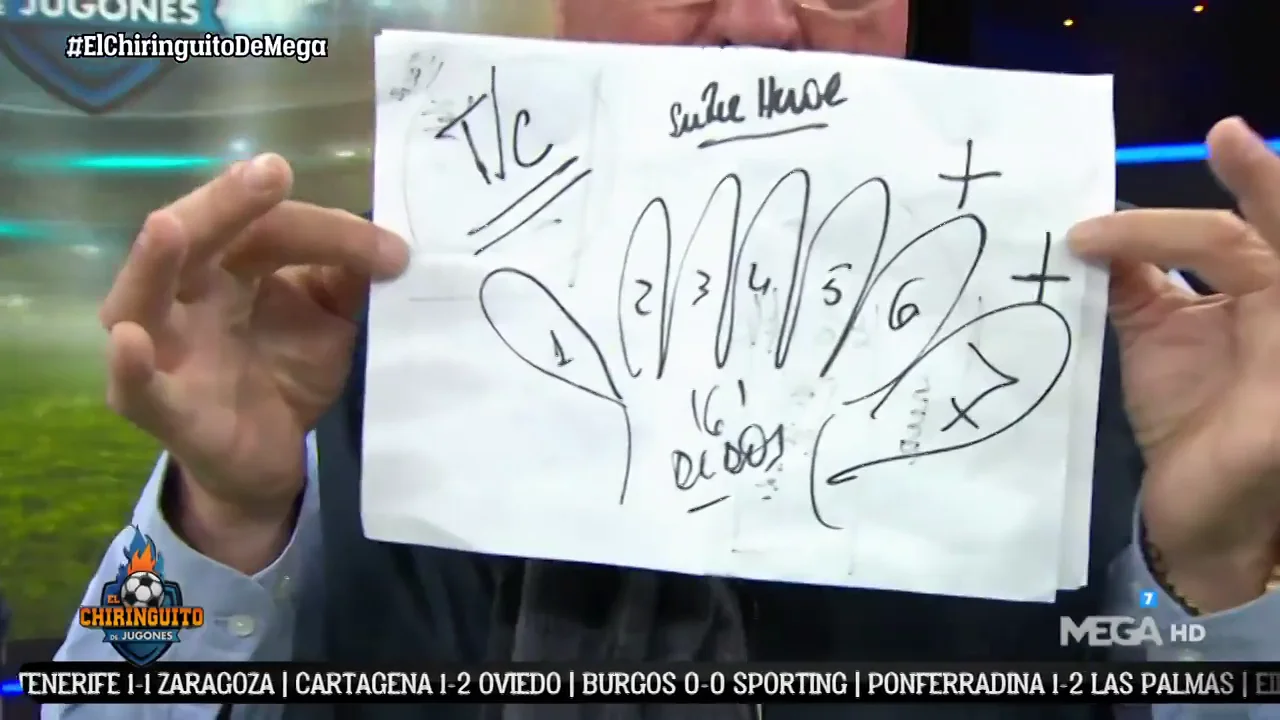El dibujo de D'Alessandro para Courtois