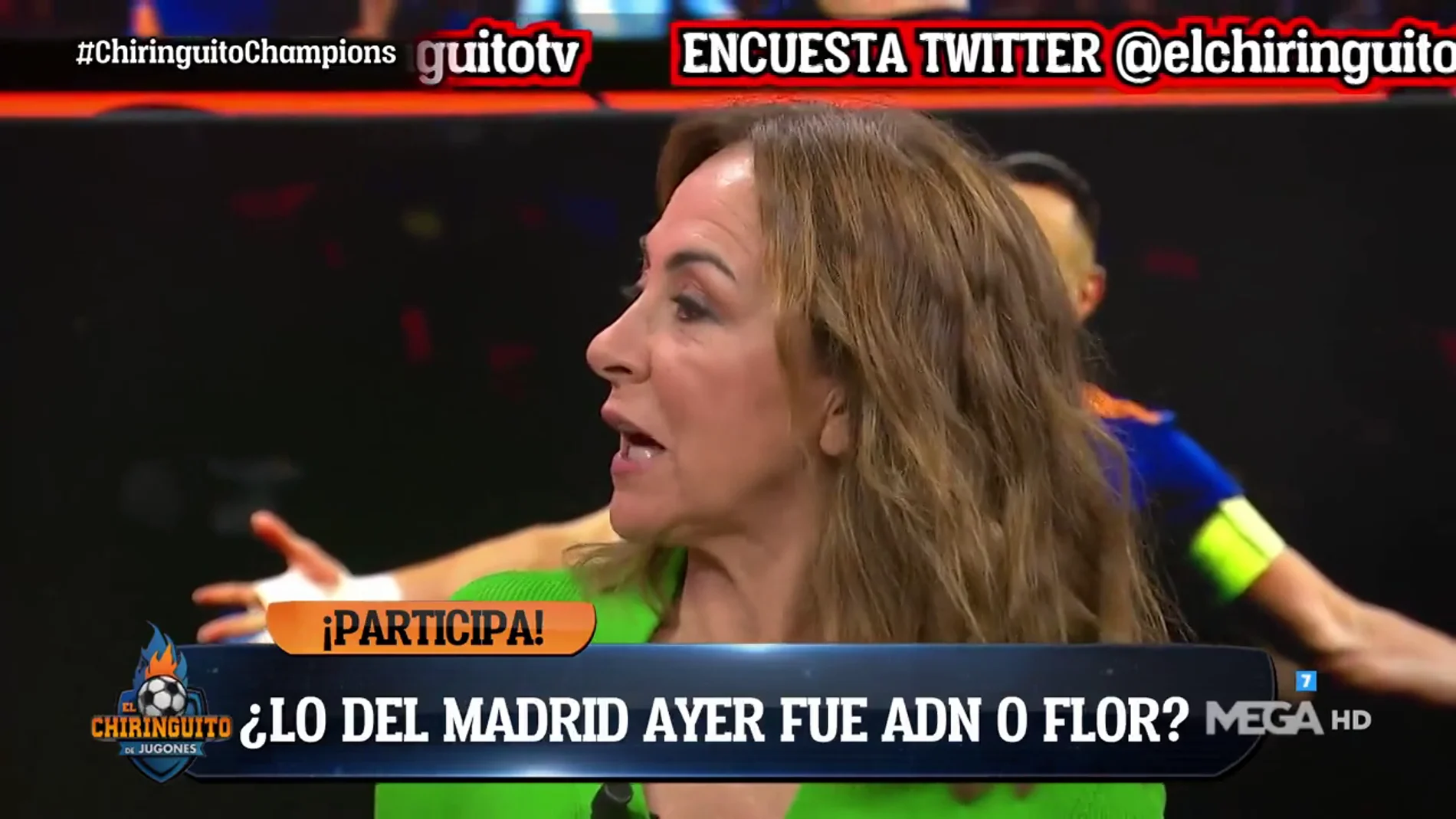 Carme Barceló: "Ayer sentí envidia sana del Madrid"