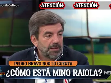 Pedro Bravo: "Raiola está 'malito', pero mientras hay vida, hay esperanza" Pedro Bravo: "Raiola está 'malito', pero mientras hay vida, hay esperanza"