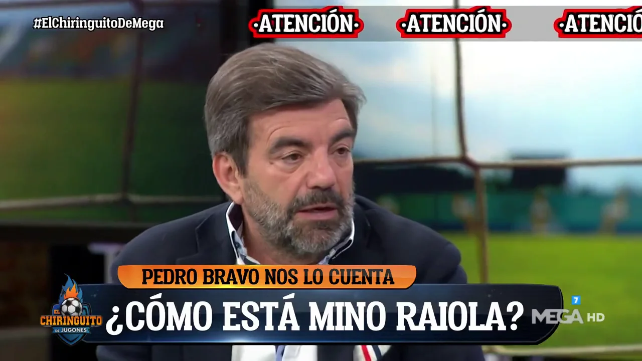 Pedro Bravo: "Raiola est&aacute; 'malito', pero mientras hay vida, hay esperanza"