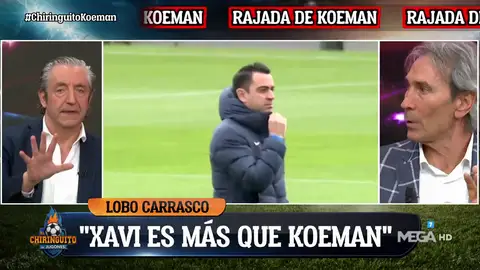 Josep Pedrerol: "De momento, no hemos visto nada de Xavi" Josep Pedrerol: "De momento, no hemos visto nada de Xavi"