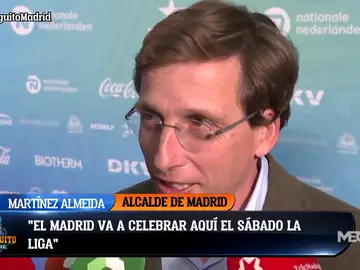 José Luis Almeida: &quot;El Real Madrid celebrará la Liga en Cibeles este año&quot;