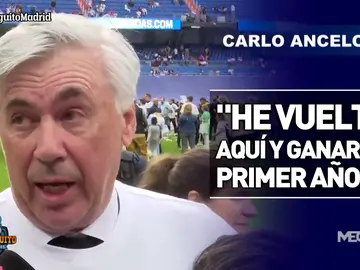 Ancelotti: "He vuelto a vivir" Ancelotti: "He vuelto a vivir"