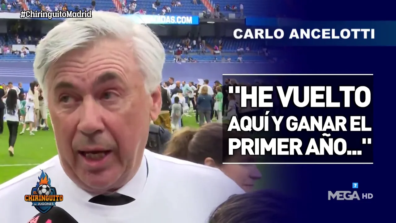 Ancelotti: "He vuelto a vivir"