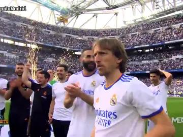 Emoción y euforia en el Bernabéu Emoción y euforia en el Bernabéu