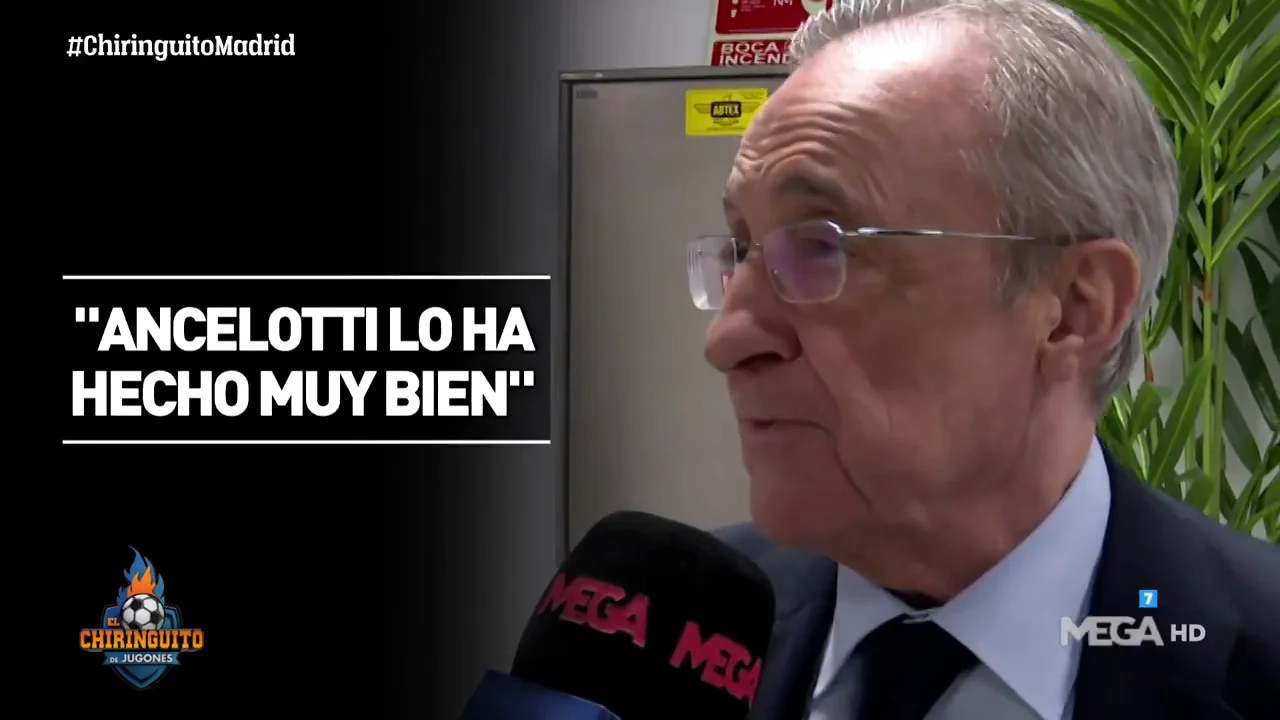 Florentino P&eacute;rez: "&iquest;Mbapp&eacute;? Yo estoy tranquilo siempre"
