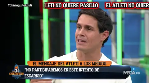 Edu Aguirre: "El Atleti lleva toda la vida buscando guerras que no existen" Edu Aguirre: "El Atleti lleva toda la vida buscando guerras que no existen"