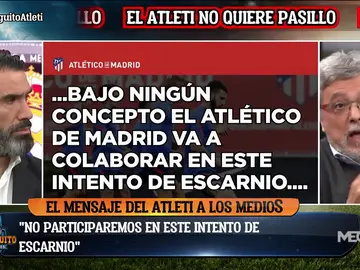 Damián González: "En parte, me veo identificado con el mensaje del Atleti" Damián González: "En parte, me veo identificado con el mensaje del Atleti"