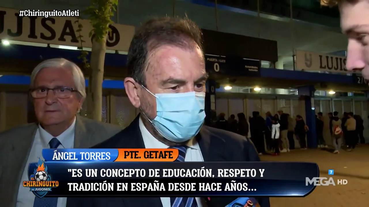 &Aacute;ngel Torres: "Hay gente que le tiene demasiado respeto a la afici&oacute;n"