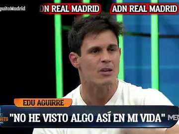 Edu Aguirre: "El fútbol y el Real Madrid son lo mejor que hay" Edu Aguirre: "El fútbol y el Real Madrid son lo mejor que hay"