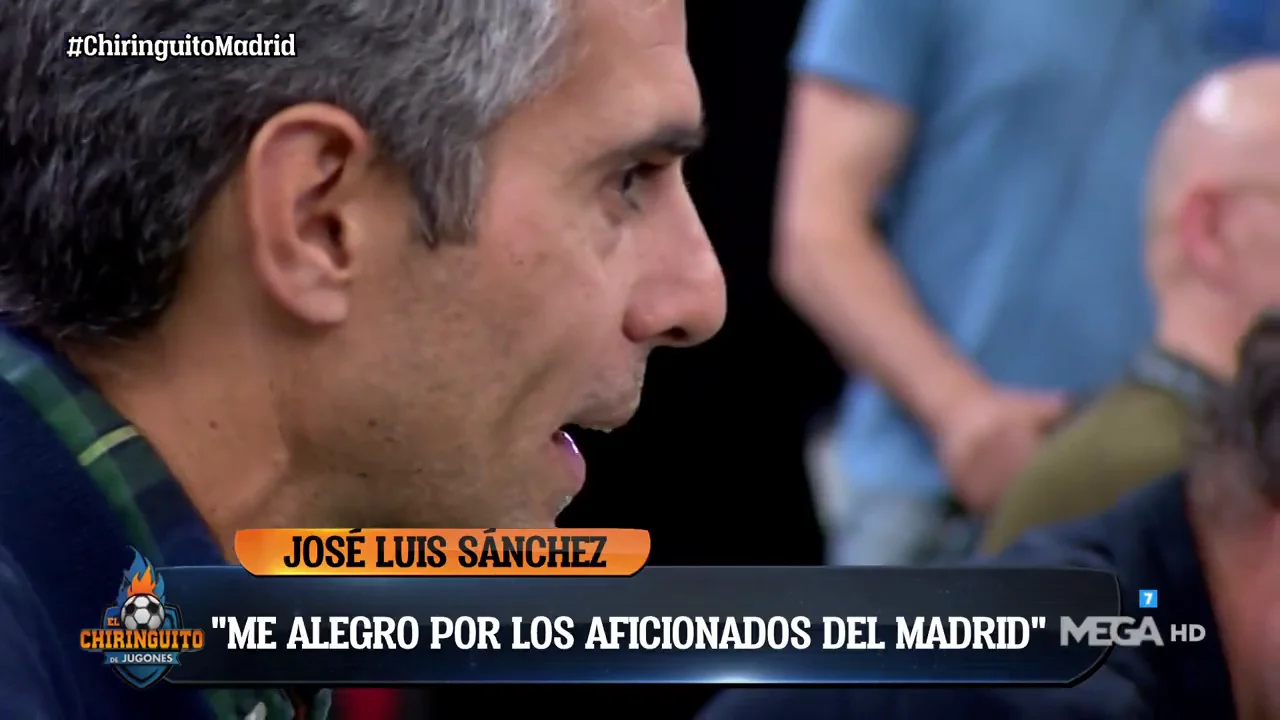 Jos&eacute; Luis S&aacute;nchez: "Me alegro mucho por los madridistas"