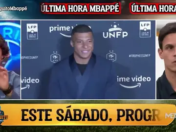 Edu Aguirre: "Estoy desubicado con Mbappé" Edu Aguirre: "Estoy desubicado con Mbappé"