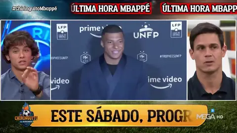 Edu Aguirre: "Estoy desubicado con Mbappé" Edu Aguirre: "Estoy desubicado con Mbappé"