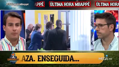 Juanfe Sanz: "Hay miedo a que Mbappé vaya al Madrid" Juanfe Sanz: "Hay miedo a que Mbappé vaya al Madrid"
