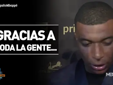 "Kylian, ¿es una despedida?" "Kylian, ¿es una despedida?"