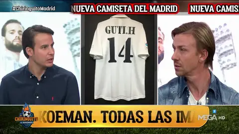 Guti desvela por qué llevaba el 14 Guti desvela por qué llevaba el 14