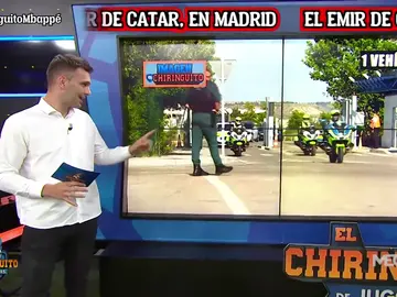 El emir de Catar llega a Madrid El emir de Catar llega a Madrid