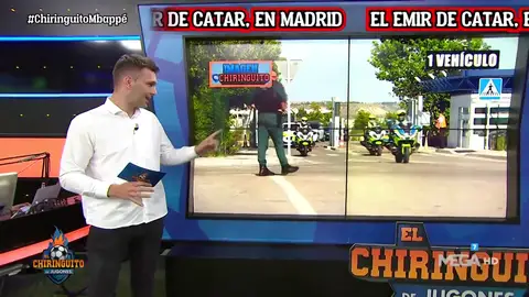 El emir de Catar llega a Madrid El emir de Catar llega a Madrid