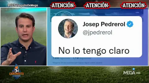 "No lo tengo claro" "No lo tengo claro"