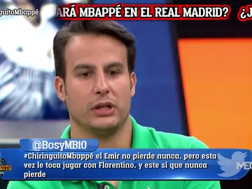 Juanfe Sanz: "Algunos gestos de Mbappé no gustan al madridismo" Juanfe Sanz: "Algunos gestos de Mbappé no gustan al madridismo"