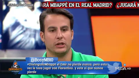 Juanfe Sanz: "Algunos gestos de Mbappé no gustan al madridismo" Juanfe Sanz: "Algunos gestos de Mbappé no gustan al madridismo"