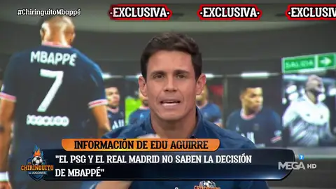Edu Aguirre: "En el Madrid y PSG no conocen la decisión de Mbappé" Edu Aguirre: "En el Madrid y PSG no conocen la decisión de Mbappé"