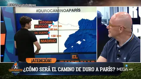 Las etapas del Duro camino a París Las etapas del Duro camino a París