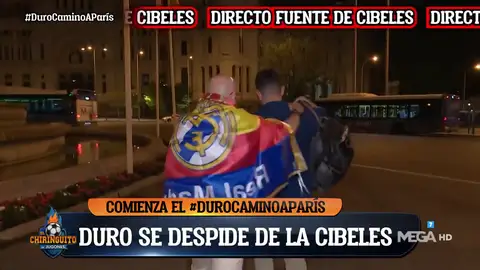 Alfredo Duro comienza el camino en Cibeles Alfredo Duro comienza el camino en Cibeles